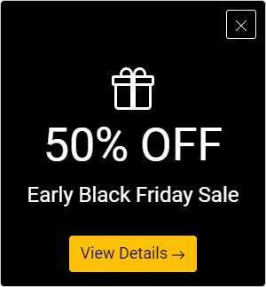 Early Black Friday Sale