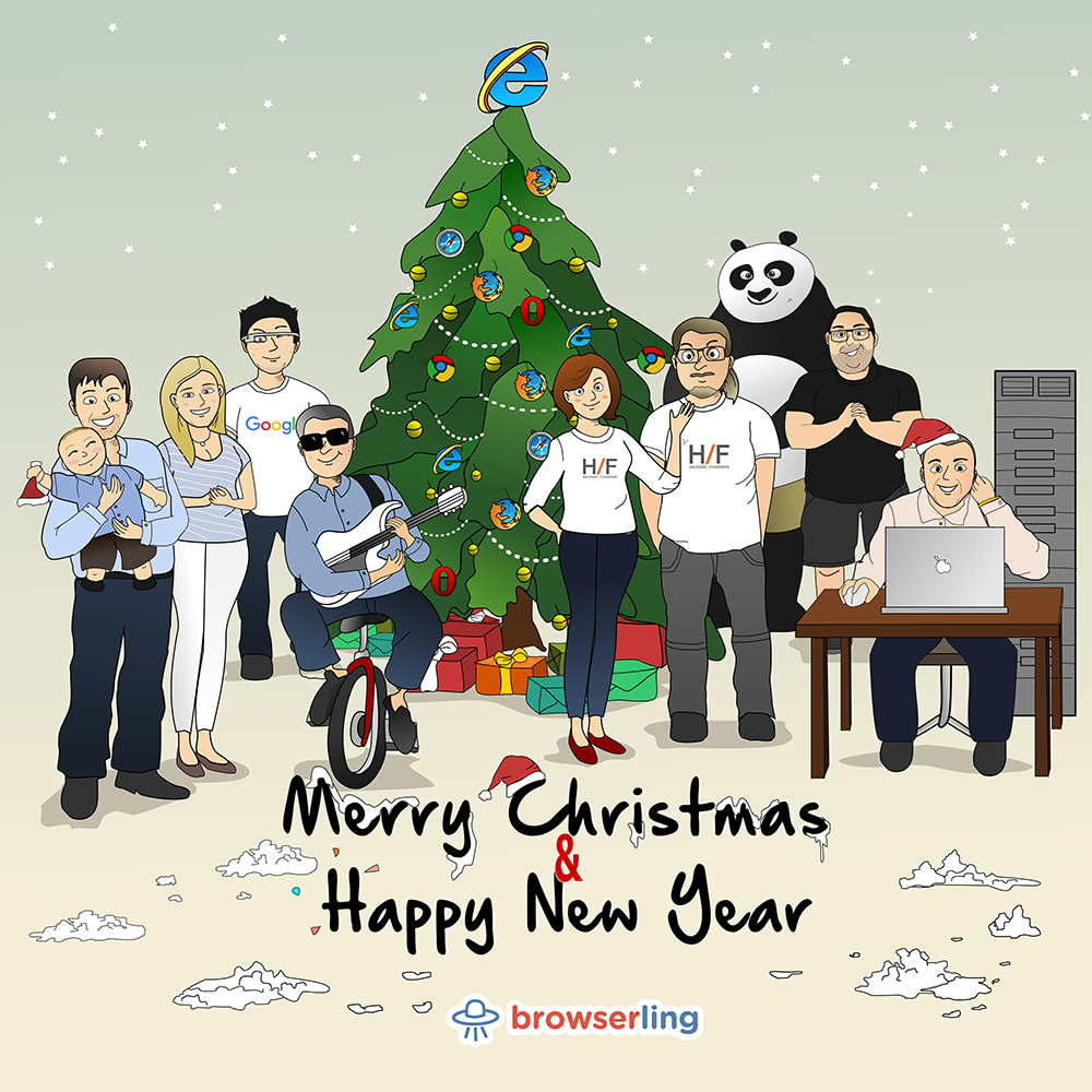 Merry Browsery Christmas & Happy Browsery New Year