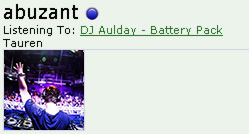 Ruslan Abuzant is currently listening to DJ Aulday - Battery Pack