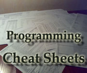 Programming cheat-sheets project