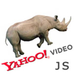 javascript rhino and yahoo theatre