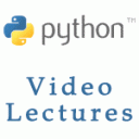 learning python through video lectures