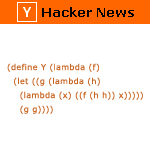 hacker news, ycombinator logo