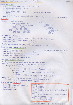 MIT Algorithms Lecture 5 Notes Thumbnail. Page 1 of 2.